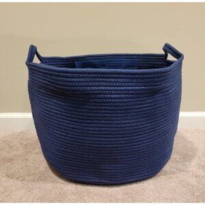 New Extra Large Blanket Basket, Maliton Cotton Rope Basket for Toys, Woven